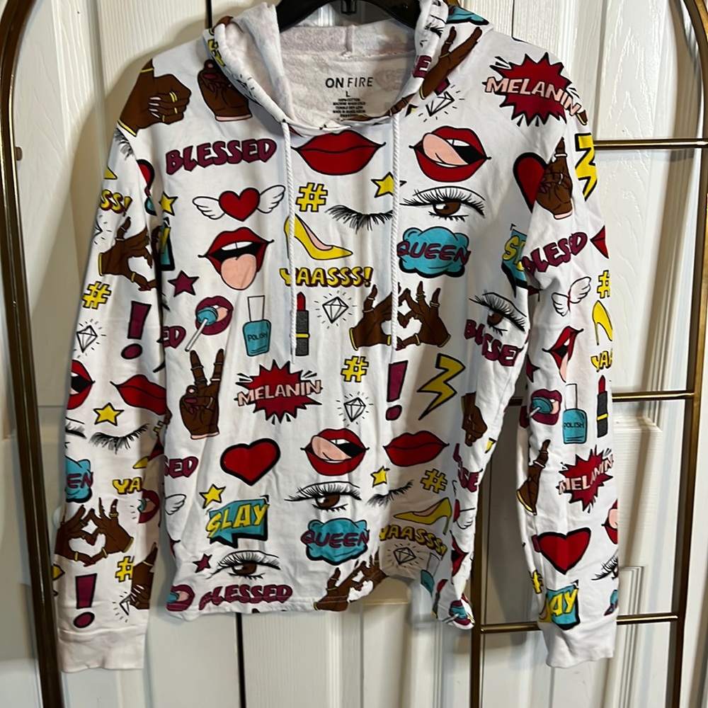 On Fire Hooded Sweatshirt